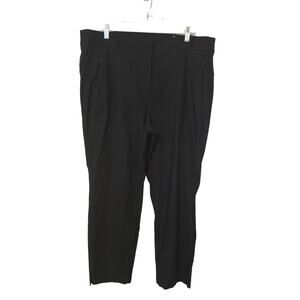 Lane Bryant Straight Leg Closet Staple Black Work Dress Women's Pants 20